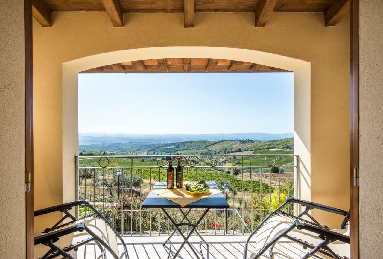 Casa Vacanze Squarcialupi カステッリーナ・イン・キアンティ シエナ エクステリア 写真